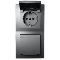 Steckdosen Set McPower Flair Beginner 2S-IP44, 3-teilig,...