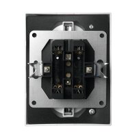 Schutzkontakt-Steckdose McPower Flair 2-fach, 250V~/16A, USB-A+C, PD20W, wei&szlig;