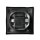 Wechselschalter McPower Flair, IP44, 250V~/10A, UP, matt schwarz
